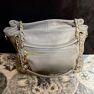 Tote purse handbag (Taupe). Amazing quality!
